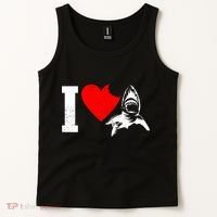 I Heart Sharks Tank Top thumb 2
