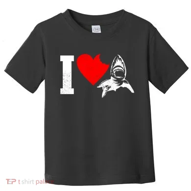 I Heart Sharks Toddler T-Shirt