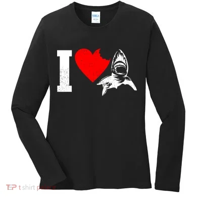 I Heart Sharks Women's Long Sleeve Shirt