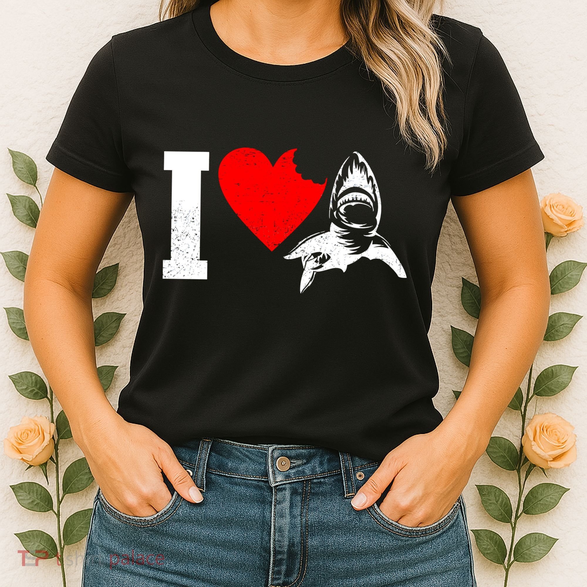 I Heart Sharks Women's T-Shirt