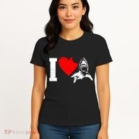 I Heart Sharks Women's T-Shirt thumb 4