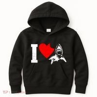 I Heart Sharks Kids Hoodie thumb 0