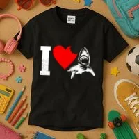 I Heart Sharks Kids T-Shirt thumb 3