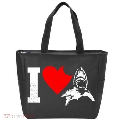 I Heart Sharks Tote Bag