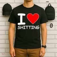 I Heart Shitting Poop T-Shirt thumb 6