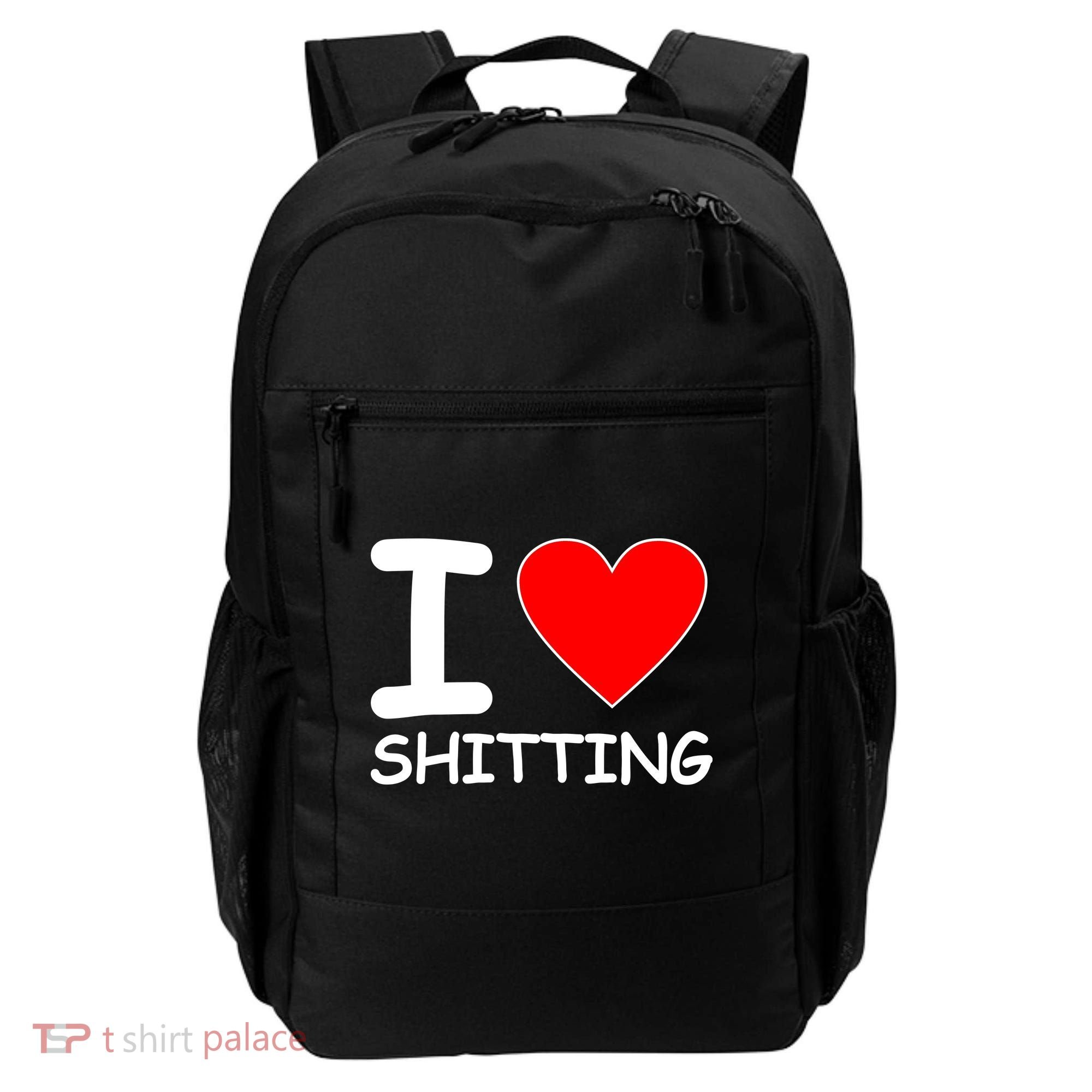 I Heart Shitting Poop Backpack