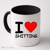 I Heart Shitting Poop Coffee Mug thumb 0