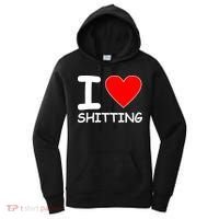 I Heart Shitting Poop Women's Hoodie thumb 0