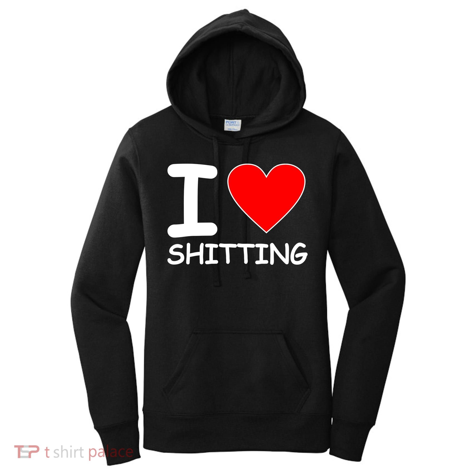I Heart Shitting Poop Women's Hoodie