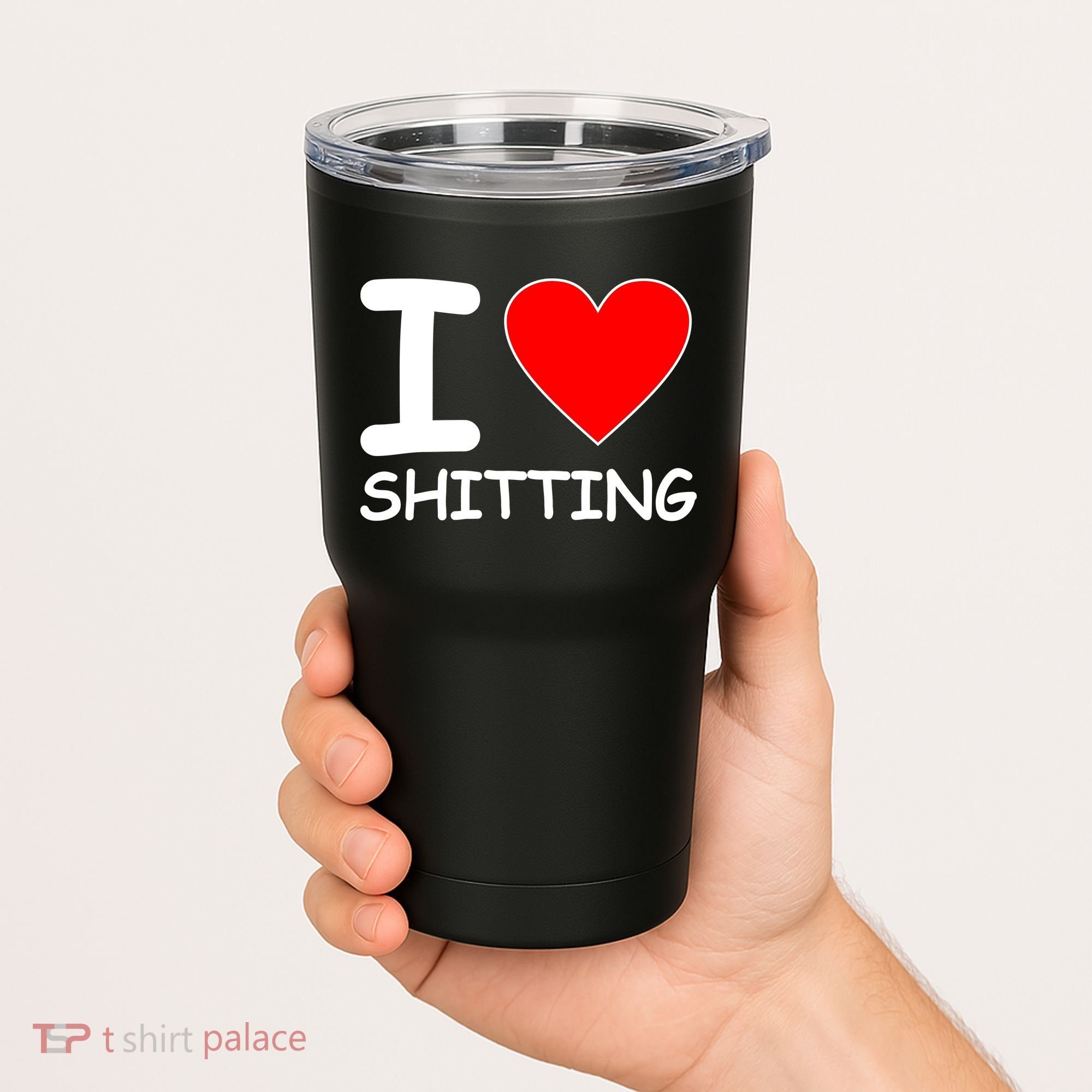 I Heart Shitting Poop Tumbler