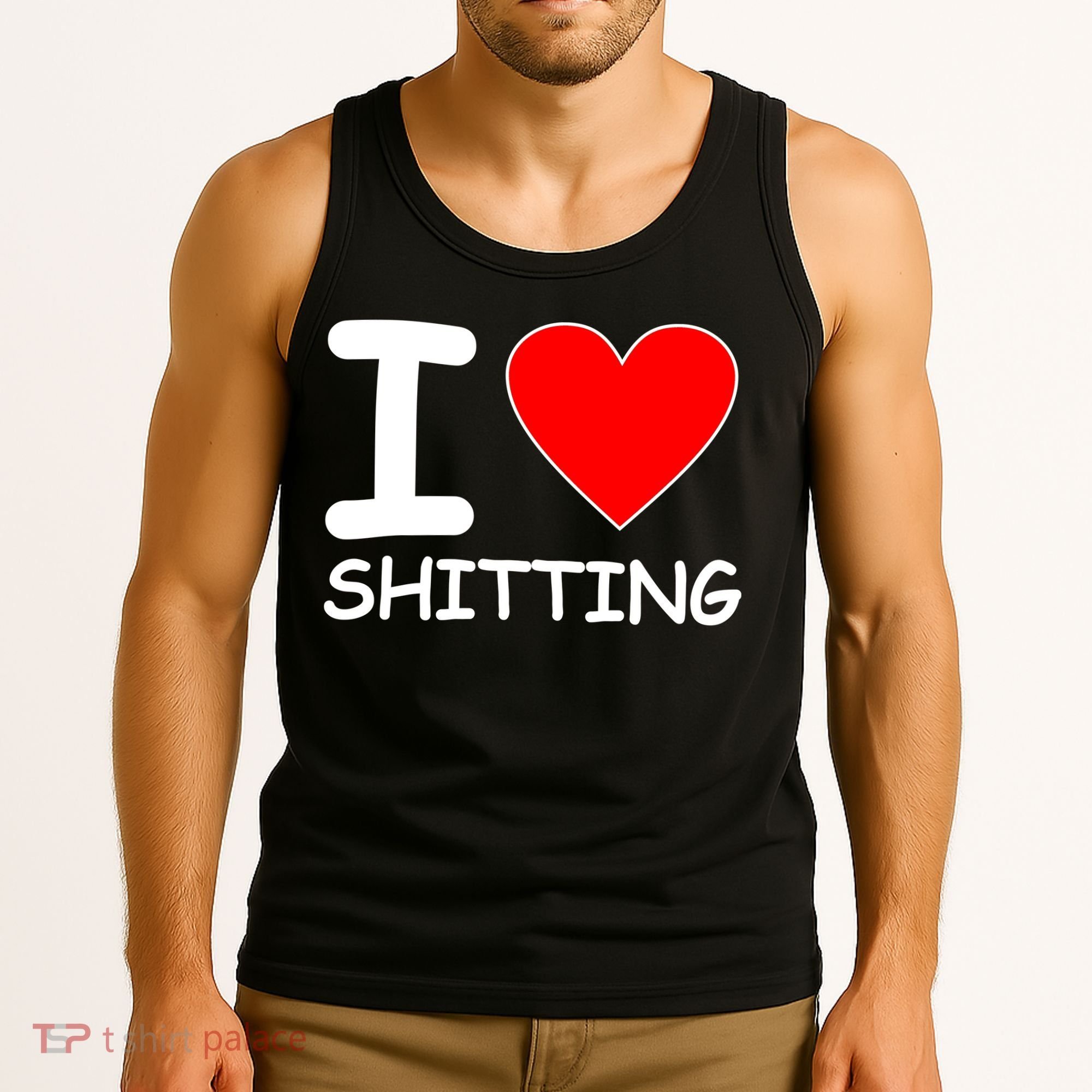 I Heart Shitting Poop Tank Top