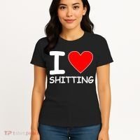 I Heart Shitting Poop Women's T-Shirt thumb 4