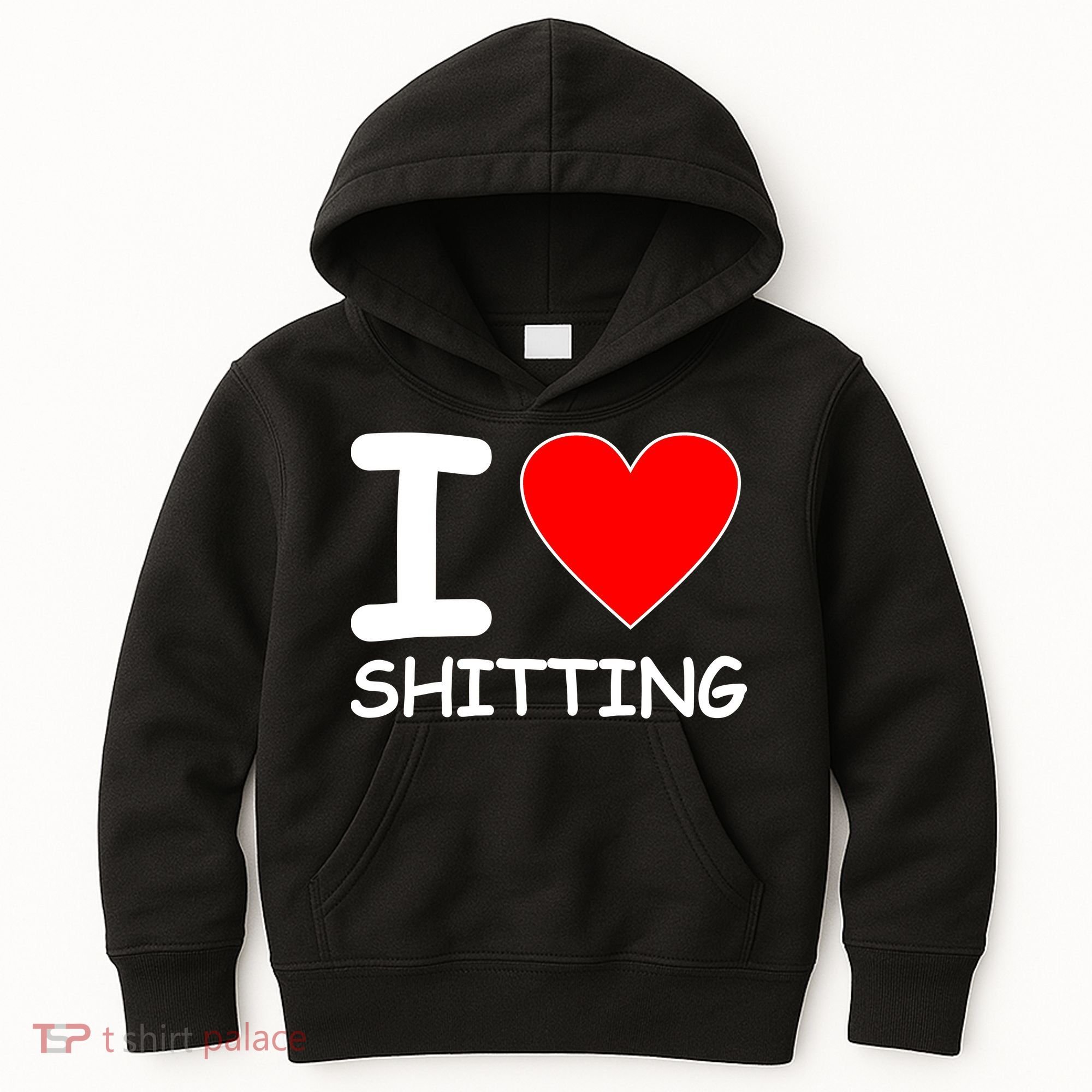 I Heart Shitting Poop Kids Hoodie