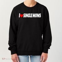 I Heart Single Moms Women's Sweatshirt thumb 0