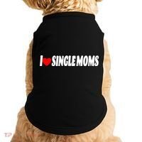 I Heart Single Moms Doggie Tank thumb 0