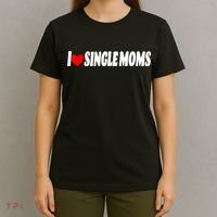 I Heart Single Moms T-Shirt thumb 4