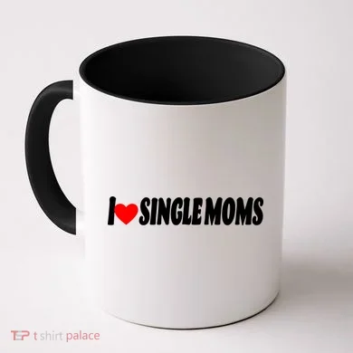 I Heart Single Moms Coffee Mug