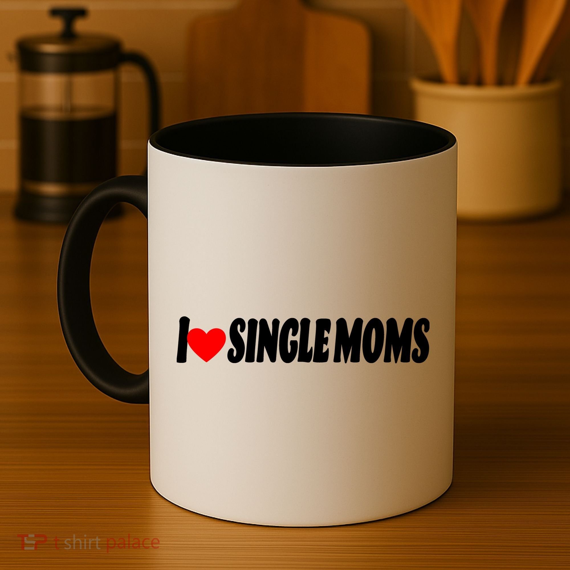 I Heart Single Moms Coffee Mug