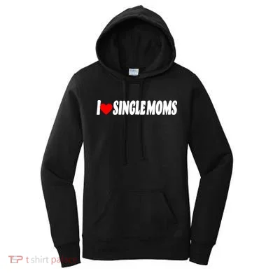 I Heart Single Moms Women's Hoodie