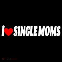 I Heart Single Moms Women's Long Sleeve Shirt thumb 2