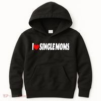 I Heart Single Moms Kids Hoodie thumb 0