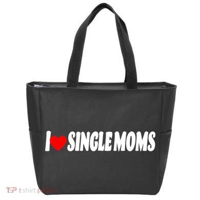 I Heart Single Moms Tote Bag