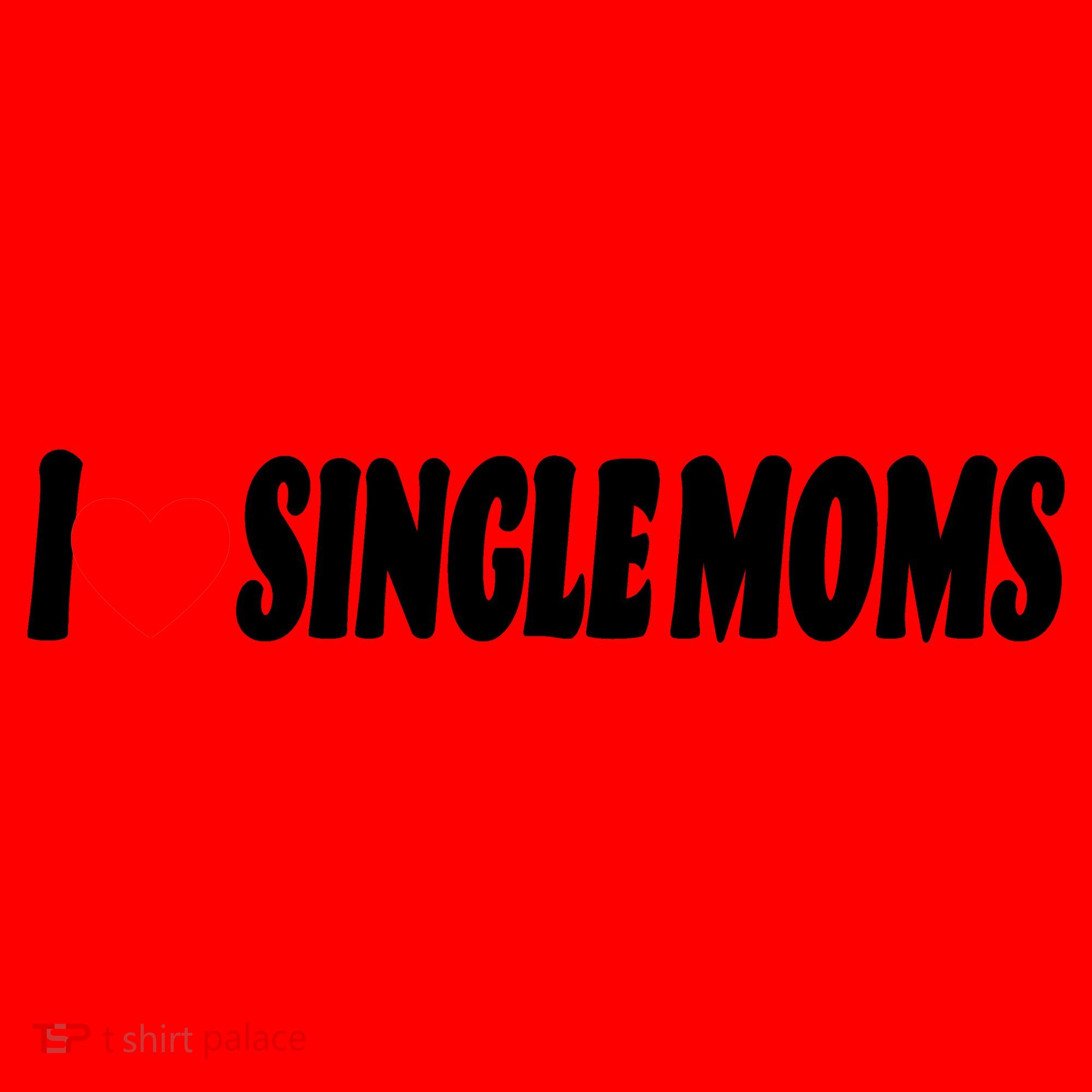 I Heart Single Moms Santa Hat