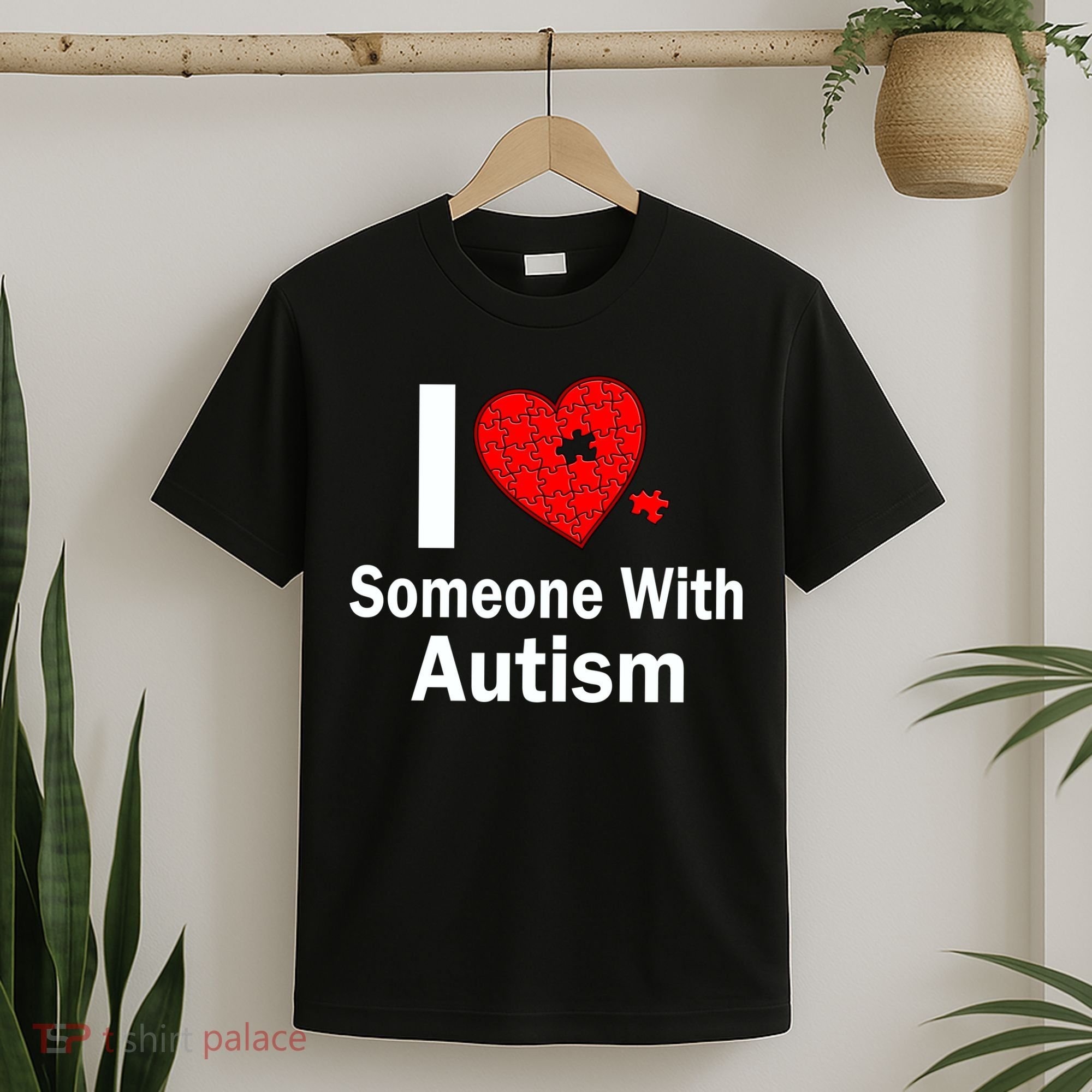 I Heart Someone With Autism T-Shirt