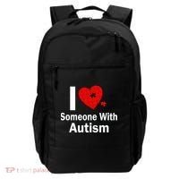 I Heart Someone With Autism Backpack thumb 0