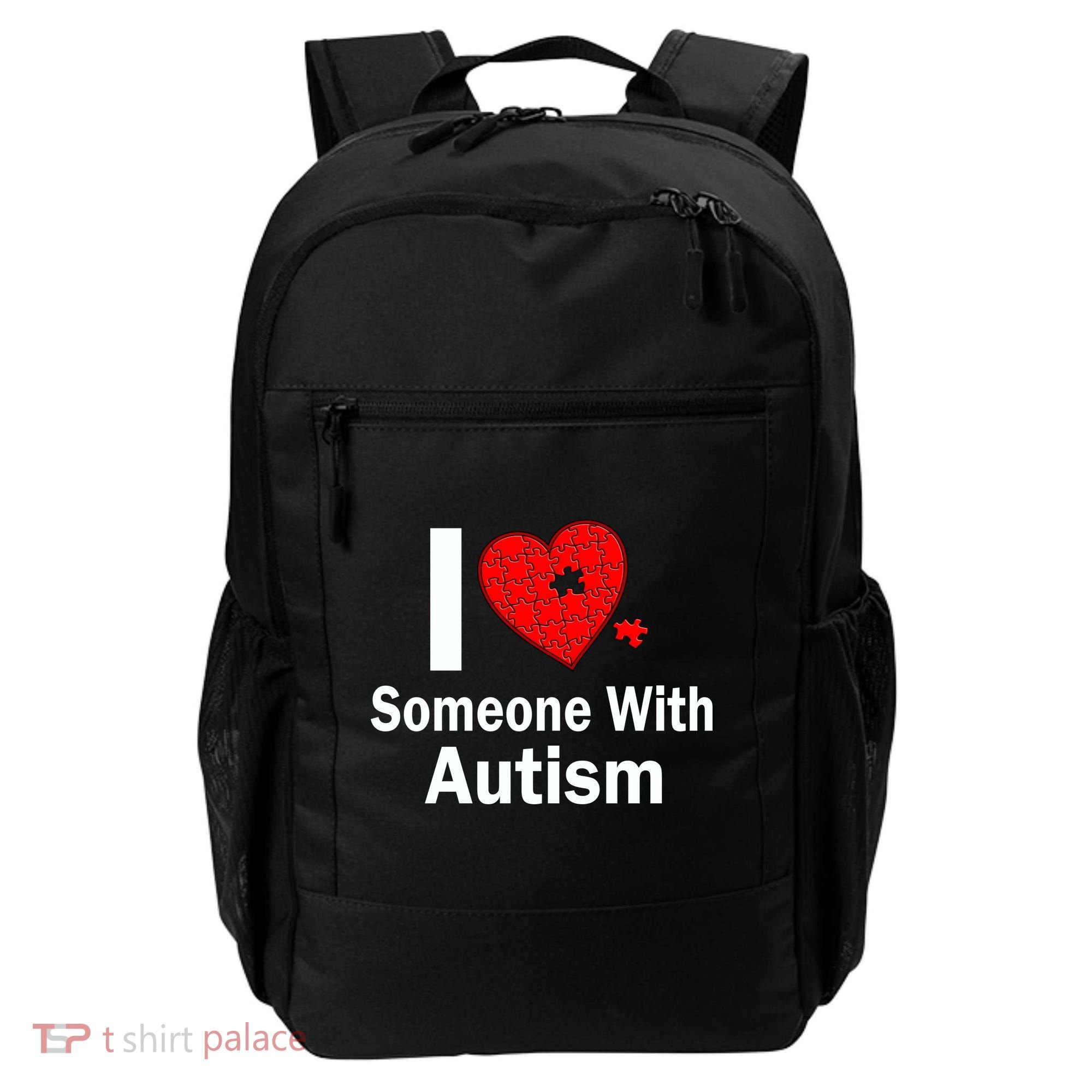 I Heart Someone With Autism Backpack
