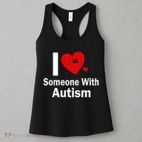 I Heart Someone With Autism Women's Tank Top thumb 3
