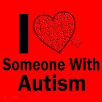 I Heart Someone With Autism Santa Hat thumb 1