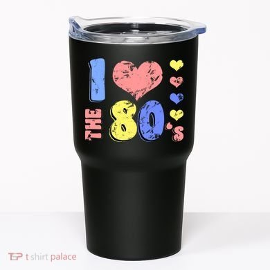 I Heart The 80's Tumbler