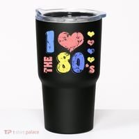 I Heart The 80's Tumbler thumb 0