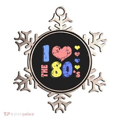 I Heart The 80's Ornament