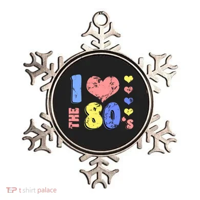 I Heart The 80's Ornament