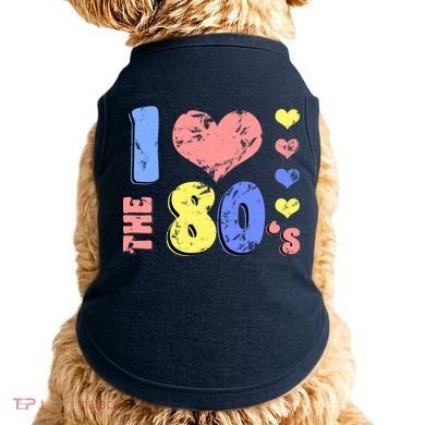 I Heart The 80's Doggie Tank