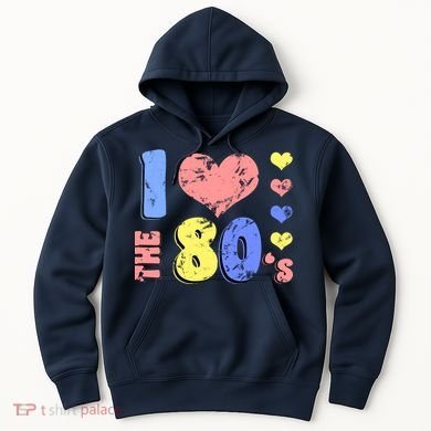 I Heart The 80's Hoodie