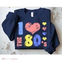 I Heart The 80's Sweatshirt thumb 2