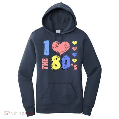 I Heart The 80's Women's Hoodie