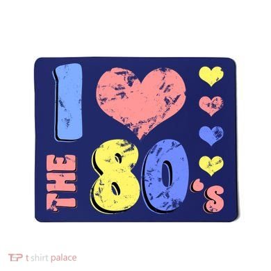 I Heart The 80's Mousepad