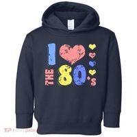 I Heart The 80's Toddler Hoodie thumb 0