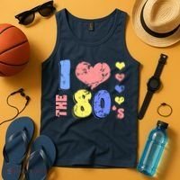 I Heart The 80's Tank Top thumb 4