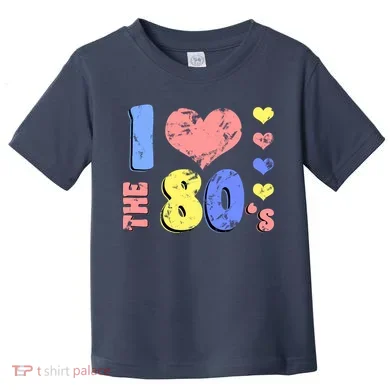 I Heart The 80's Toddler T-Shirt