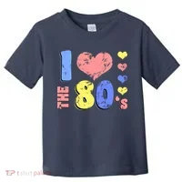 I Heart The 80's Toddler T-Shirt thumb 0
