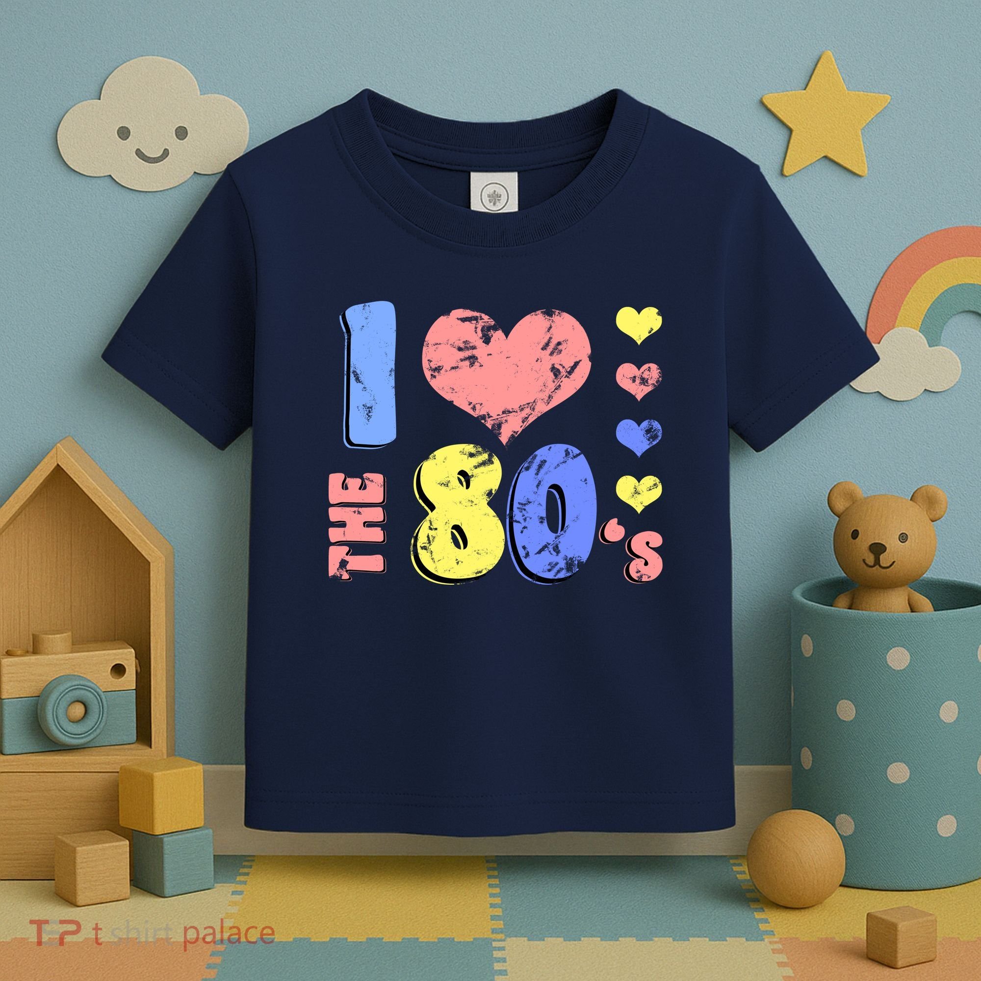 I Heart The 80's Toddler T-Shirt
