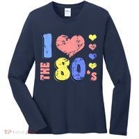 I Heart The 80's Women's Long Sleeve Shirt thumb 0