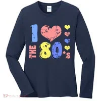 I Heart The 80's Women's Long Sleeve Shirt thumb 0