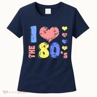 I Heart The 80's Women's T-Shirt thumb 0