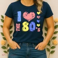 I Heart The 80's Women's T-Shirt thumb 2